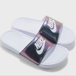Nike Benassi JDI Special Edition Metallic